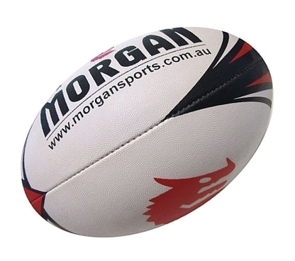 MORGAN Match 4-Ply Rugby League Ball - Boxing & Martial Arts