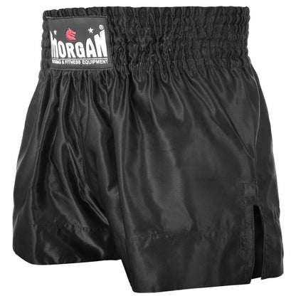 MORGAN Muay Thai Boxing MMA Shorts - Black - Boxing & MMA Shorts