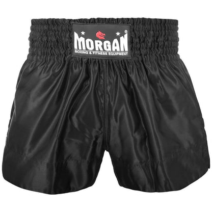 MORGAN Muay Thai Boxing MMA Shorts - Black - Boxing & MMA Shorts