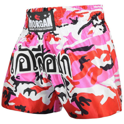 MORGAN Muay Thai Pink Diabla Camo Boxing MMA Shorts - Boxing & MMA Shorts