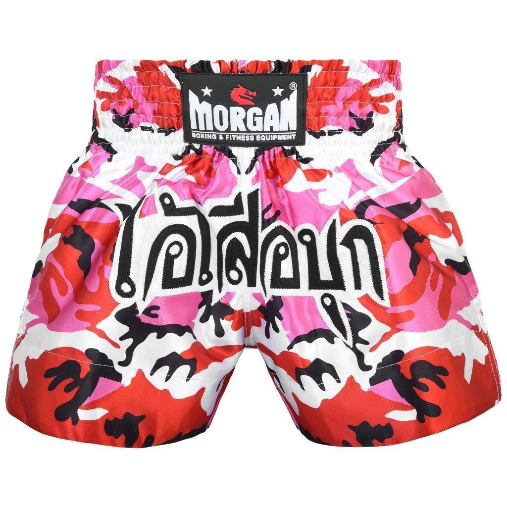 MORGAN Muay Thai Pink Diabla Camo Boxing MMA Shorts - Boxing & MMA Shorts