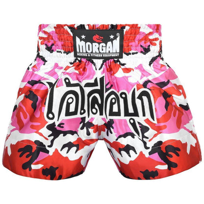 MORGAN Muay Thai Pink Diabla Camo Boxing MMA Shorts - Boxing & MMA Shorts