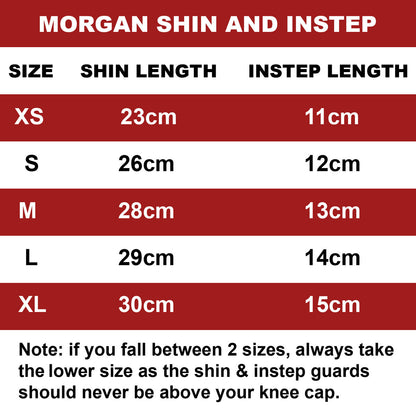 MORGAN Elastic Muay Thai Boxing Shin & Instep Muay Thai Boxing Shin Protectors - white