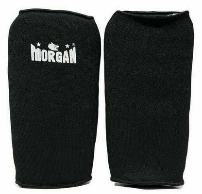 MORGAN Muay Thai Boxing Shin Guard Protectors - Shin Guards - BLACK
