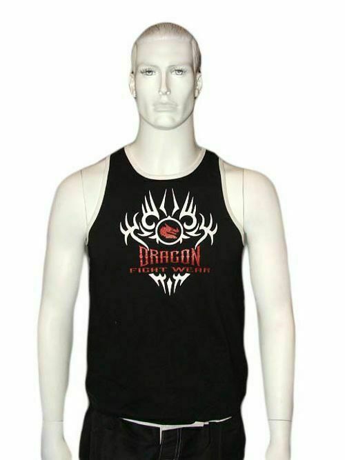 MORGAN DRAGON Martial Arts Uniforms Singlet Black - Boxing & MMA Shorts
