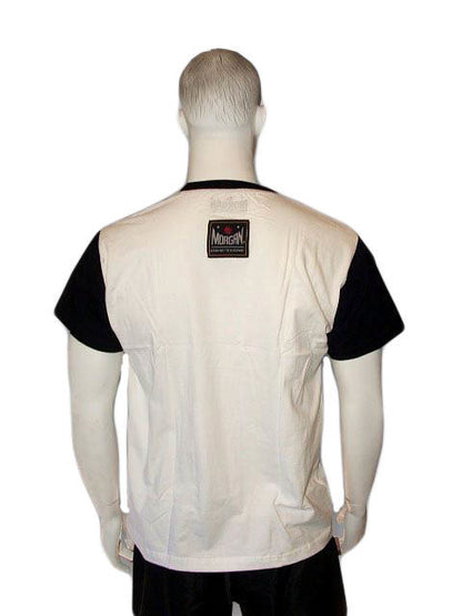 MORGAN Martial Arts Uniform Training T-shirt Top White - Boxing & MMA Shorts