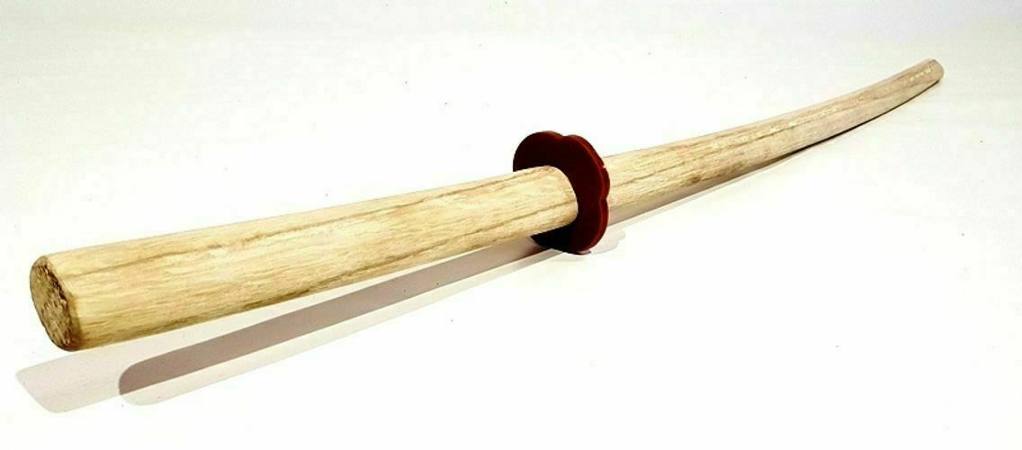 MORGAN White Martial Arts Training Weapon Oak Bokken